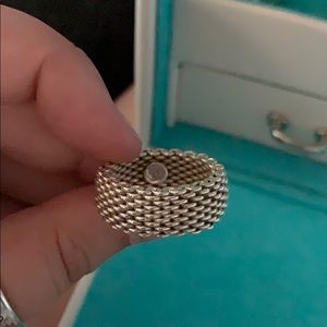 Tiffany & Co Mesh Ring